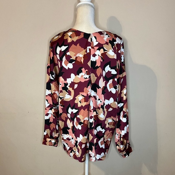 🌻BarIII Floral Print Women's Top - Picture 4 of 8